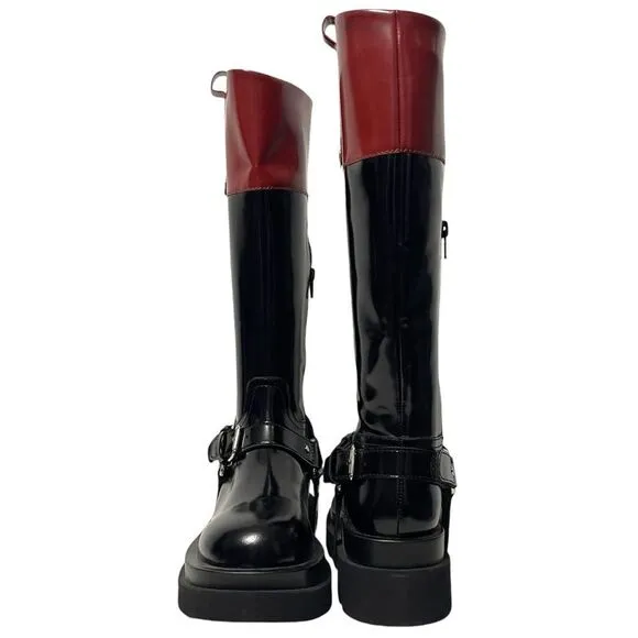 NWOB JEFFREY CAMPBELL Toby Tall Riding Boots 6.5