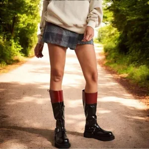NWOB JEFFREY CAMPBELL Toby Tall Riding Boots 6.5
