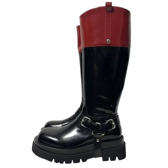 NWOB JEFFREY CAMPBELL Toby Tall Riding Boots 6.5
