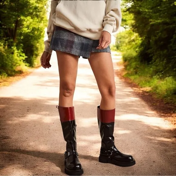 NWOB JEFFREY CAMPBELL Toby Tall Riding Boots 6.5