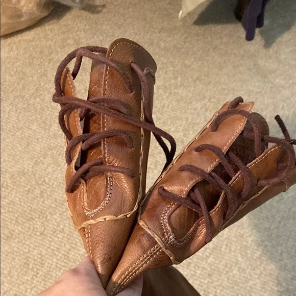 NWOT BedStu Manchester tall boots in tan rustic
