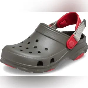 NWOT CROCS Little Boy All Terrain Clogs with Adjustable Heel Strap in size c10