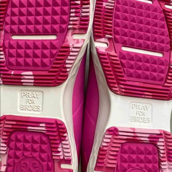 😍NWOT G/FORE HOT PINK WOMEN'S MG4  GOLF ⛳️SHOES - 8.5!