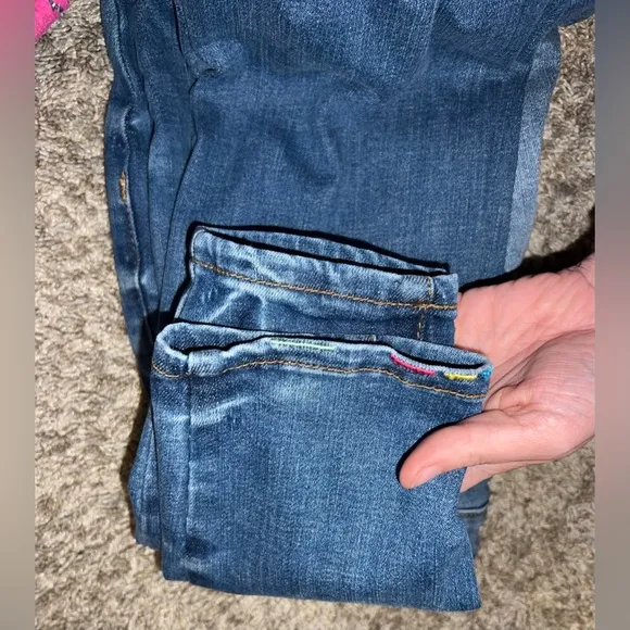 NWOT Judy Blue Multicolor Embroidery Pocket High Waist Skinny Jeans Size 27