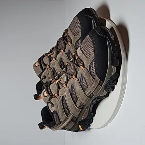 NWOT Merrell Moab 2 Ventilator Hiking Shoes Trail Performance Leather‎ Walnut 12