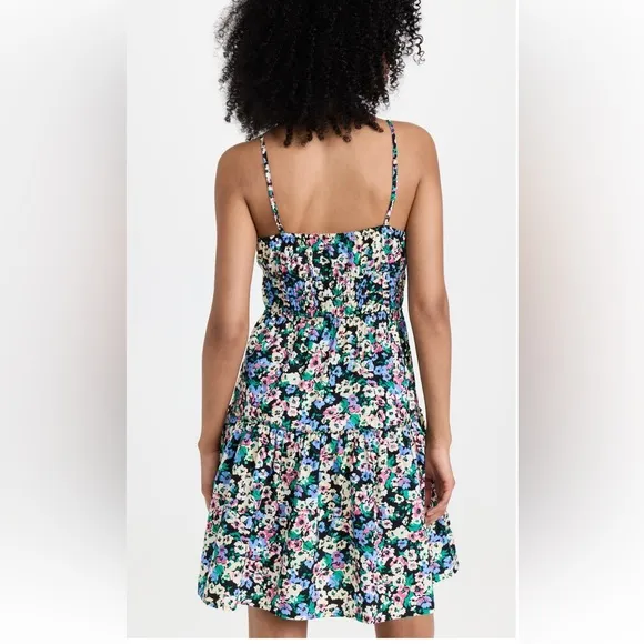 NWOT RAILS Carmen Smock Waist Sundress in Multi Floral Print