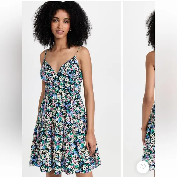 NWOT RAILS Carmen Smock Waist Sundress in Multi Floral Print