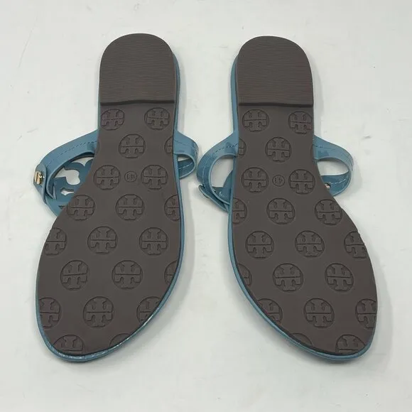NWOT Tory Burch Miller slides sandals 41 blue