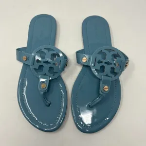 NWOT Tory Burch Miller slides sandals 41 blue
