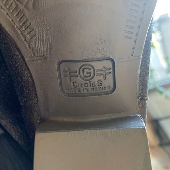 NWOT Circle G boots