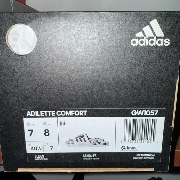 NWT- Adidas x Disney Adilette Comfort Comfort Slide GW1057