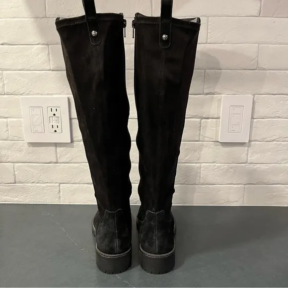 NWT Alex Marie sz 6 Lemala black suede tall western boots