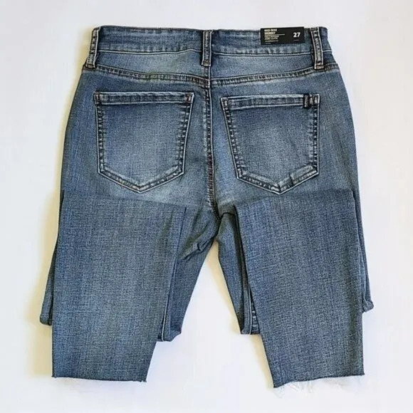 NWT BUFFALO DAVID BITTON Faith Raw Cuff Jeans
