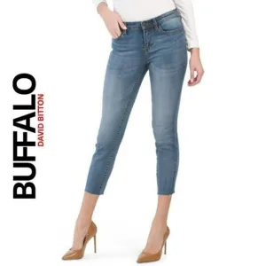 NWT BUFFALO DAVID BITTON Faith Raw Cuff Jeans