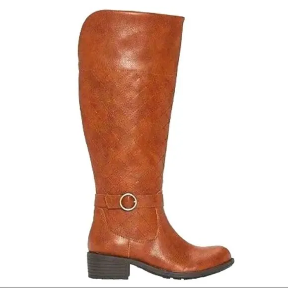 nwt Cognac tall Rider boots sz.7