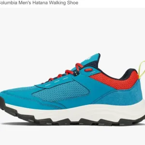NWT Columbia Hatana Max Outdry Waterproof Men blue shoes size 7