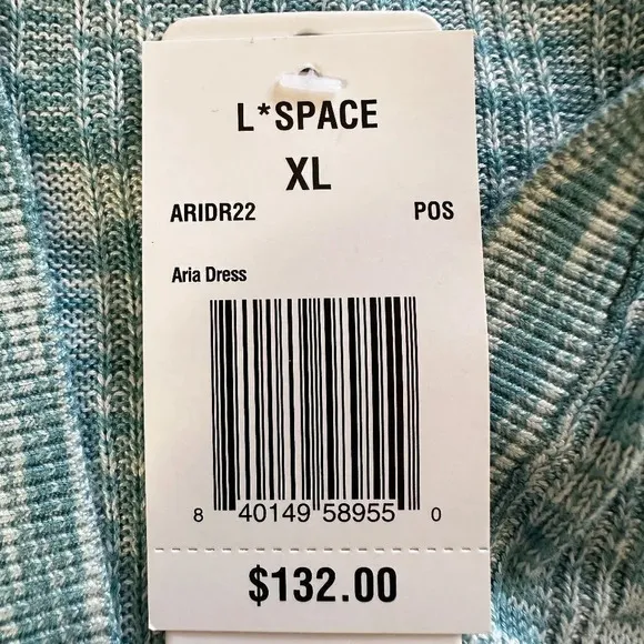 NWT l*space Aria Dress in XL - 100% Viscose