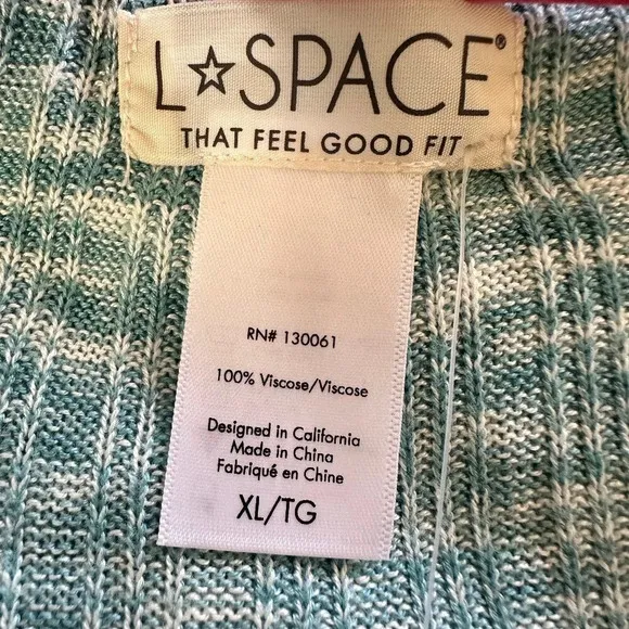 NWT l*space Aria Dress in XL - 100% Viscose