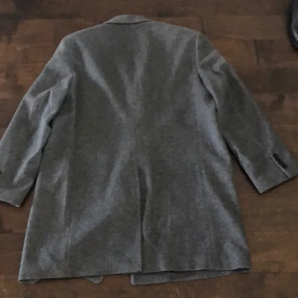 NWT Men’s Brooks Brothers gray wool overcoat