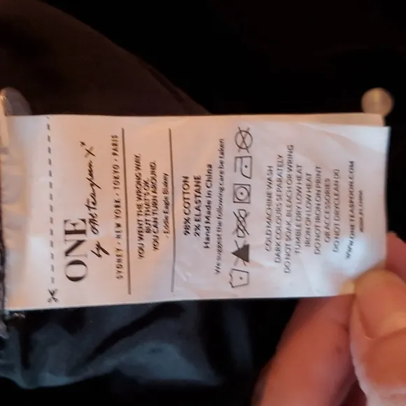 NWT One Teaspoon Billie Black Loonies