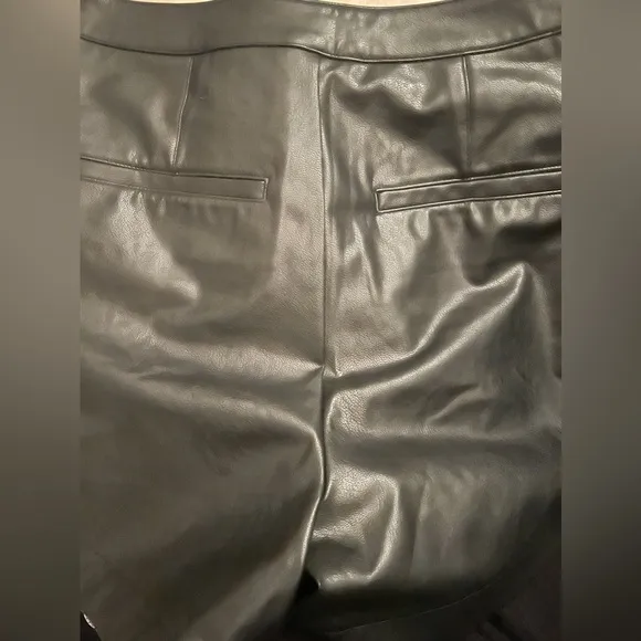 NWT- Splendid Faux Leather Shorts, size 8, out of stock online