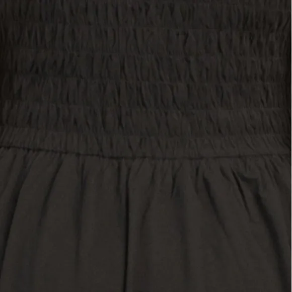 NWT T Tahari Women's Plus Sleeveless Smocked Cotton Midi Dress