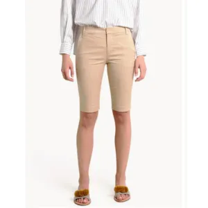 NWT Vince Coin Pocket Bermuda Shorts 6 Small Chino Stretch Tan Brown 30 x 13