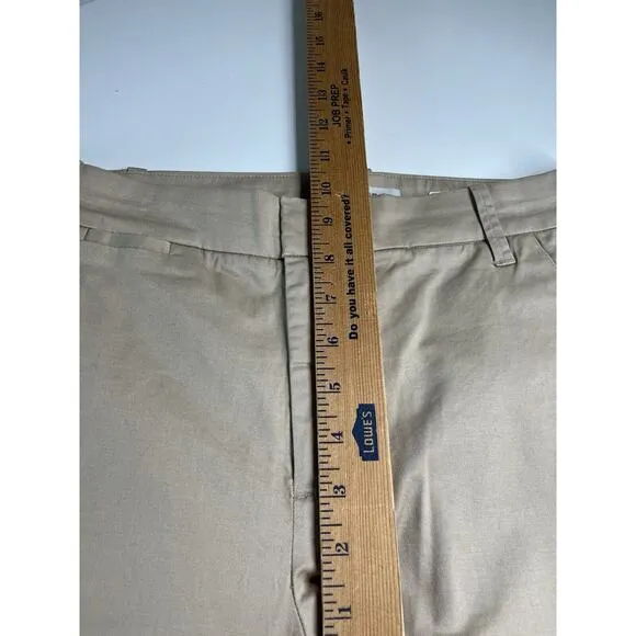NWT Vince Coin Pocket Bermuda Shorts 6 Small Chino Stretch Tan Brown 30 x 13