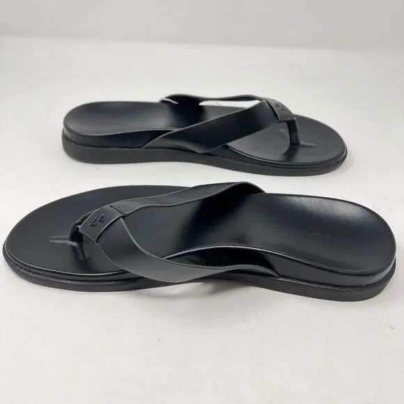NWT Vionic Men's Ludlow Elijah Black Sandals Size 11 Flip Flops