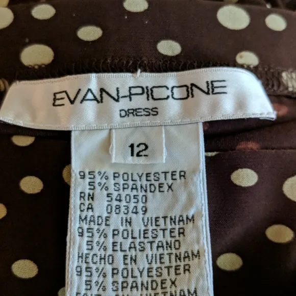 NWT Women’s Evan Picone Champs Elysees Halter Dress Size 12