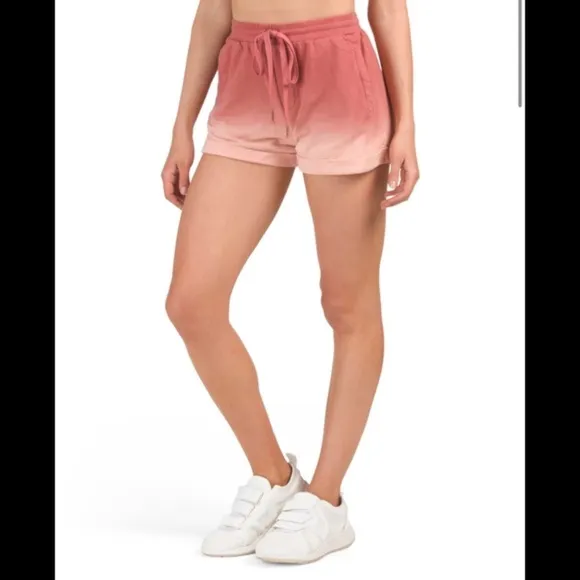 NWT- YOUNG, FABULOUS &amp; BROKE Piper Ombré Hoodie &amp; Short Set
