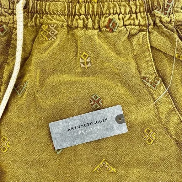 NWT Anthropologie Boho Drawstring Shorts