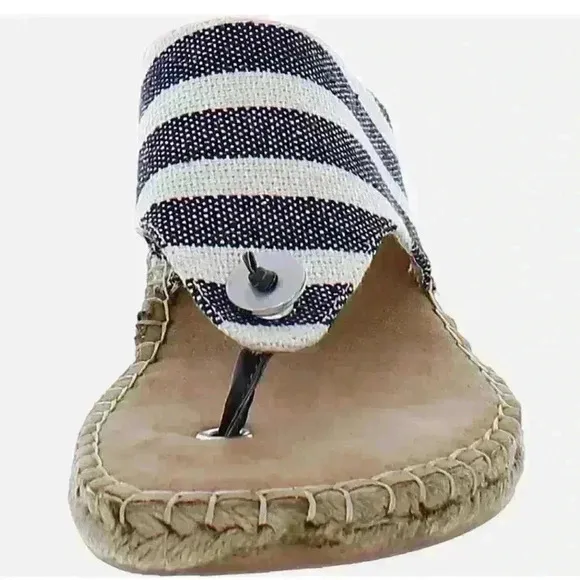 NWT🔥💙Beachball Espadrille Wedge Sandals