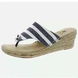 NWT🔥💙Beachball Espadrille Wedge Sandals