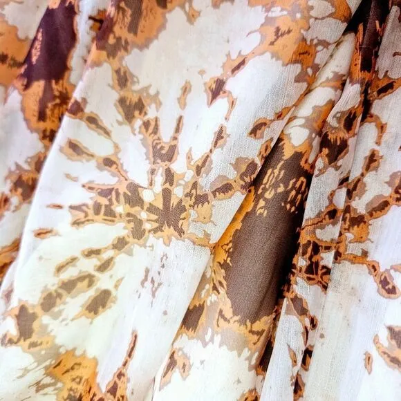 NWT Let Me Be X Free People Tie-Dye Printed Kiera Halter Boho Mini Dress 1X