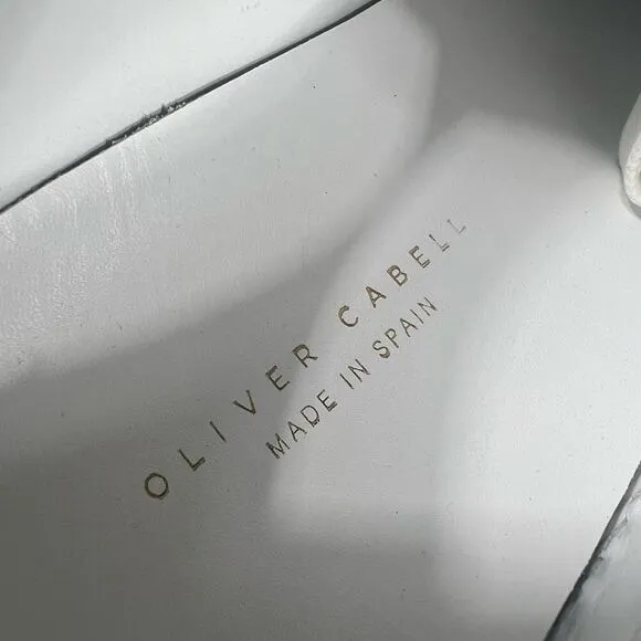 Oliver cabell‎ White Low perforated Mens 9