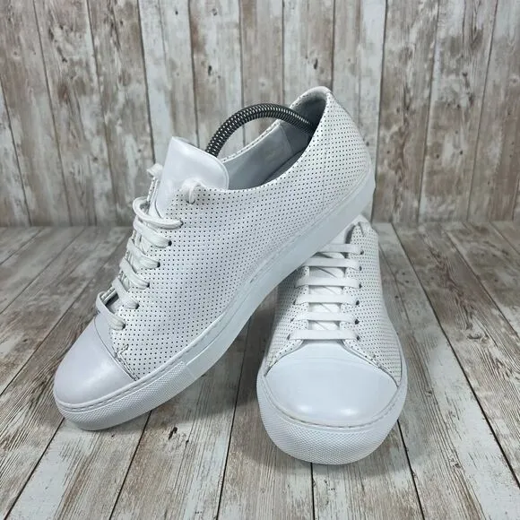 Oliver cabell‎ White Low perforated Mens 9