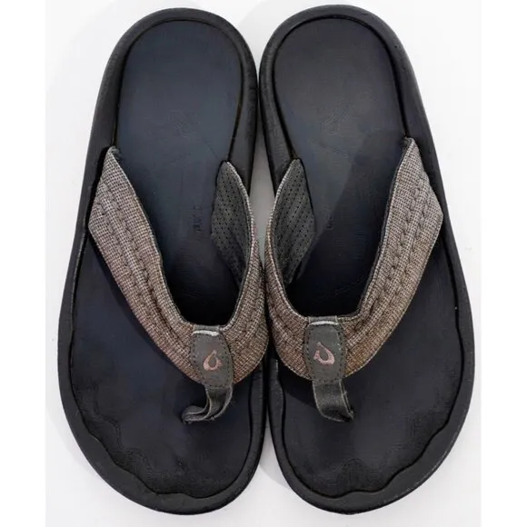 Olukai Hokua Sandals flip Flops Thong Mens Sz 10 Shoes