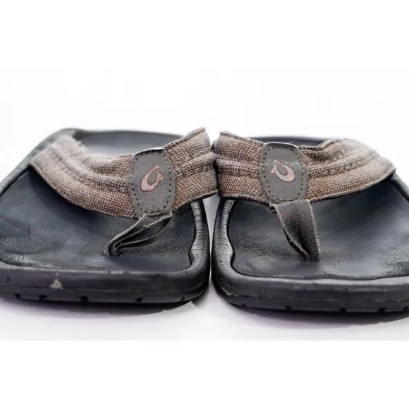 Olukai Hokua Sandals flip Flops Thong Mens Sz 10 Shoes