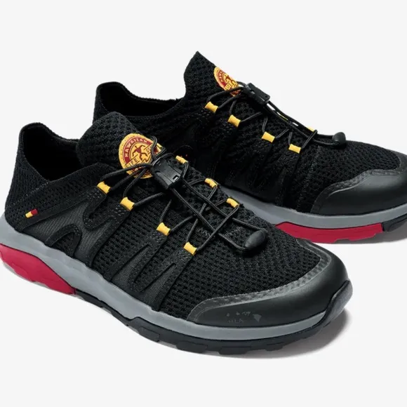 OLUKAI Imaka Trainer Black and Red Men's Swim Shoes Size 11