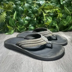 Olukai Men’s Hokua Thong Flip Flops Sandals Comfort Support Casual Size 13