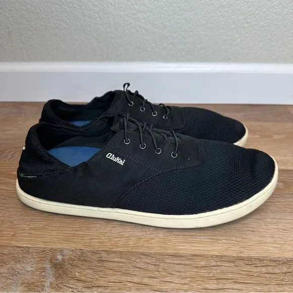 OluKai Men's Nohea Moku Slip-On Sneaker Shoes, Size 12