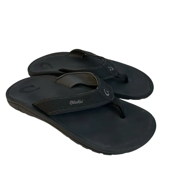 Olukai Men’s Ohana Flip Flop Sandals Thong Size 13.