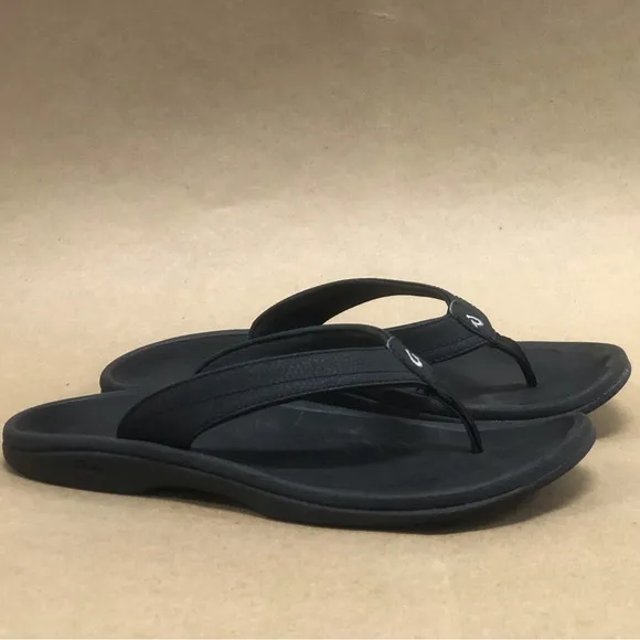 OluKai Ohana Flip Flops Sandals sz 10
