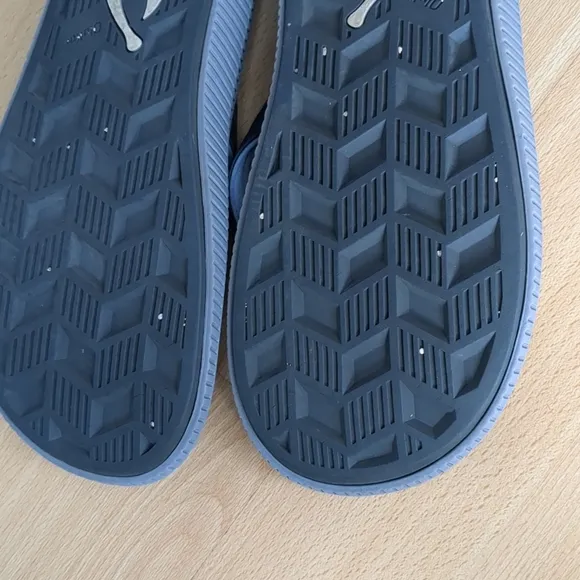 Olukai Ulele Sandals Flip Flops Mens Blue/Gray Sz 11? See Measurements