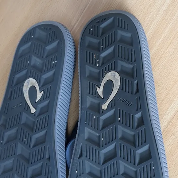 Olukai Ulele Sandals Flip Flops Mens Blue/Gray Sz 11? See Measurements