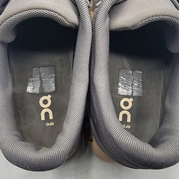 ON Cloud 5 Zinc Shell Womens 10.5 Gray Athletic Shoes Lightweight Breathable