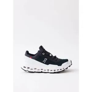 On Cloud CloudUltra Shoes Womens 10.5 Black White Running Trail Sneakers