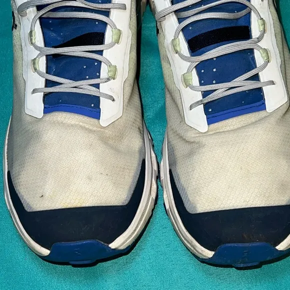 On Cloud CloudVista Mens Running Shoes 10.5 64.99061 Waterproof Frost Ink Blue