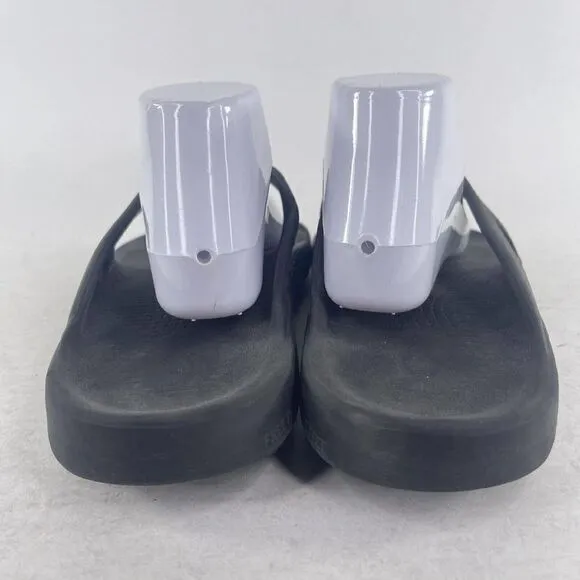 OOFOS Men's OOriginal Sport Sandals US 12 Black Comfort Recovery Flip Flops